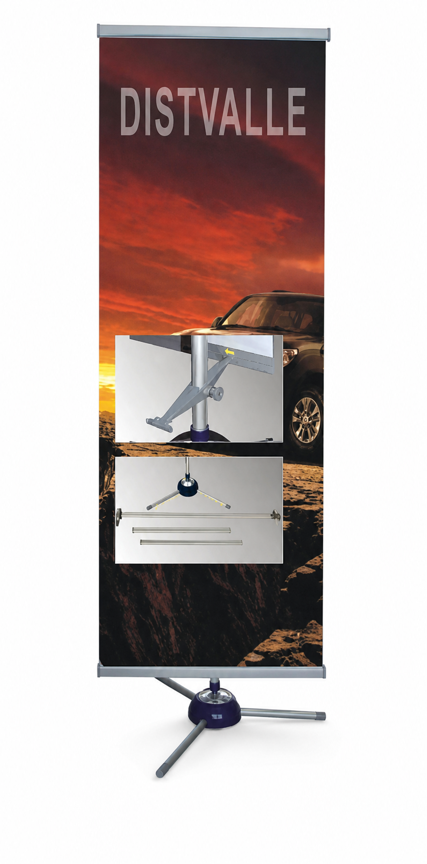 Luxury double dise picture shelf